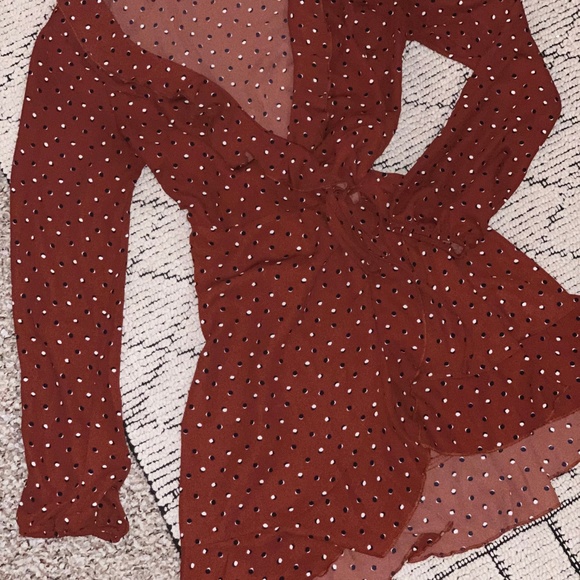 Longsleeve Wrap Dress - Picture 3 of 3